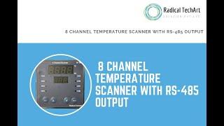 Temperature Scanner with RS-485/Modbus Output RadicalTechArt I RadicalTalks I RadicalTechMart