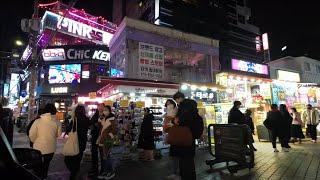 [Seoul 4K] Looking around Hongdae and Yeonnam-dong Driver Restaurant Alley