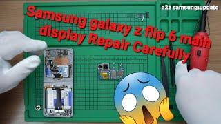 Shocking disassembly process of Samsung z flip 6 ||#zflip6 #samsungfolding