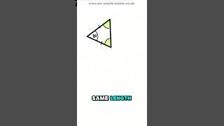 GCSE Maths | Angles in Isosceles Triangles #isosceles #triangles #angles #gcsemaths