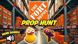 FORTNITE - FORT DEPOT PROP HUNT CREATIVE MAP FIND ALL 11 CIONS