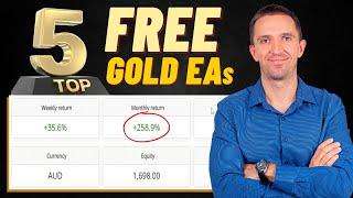 5 Profitable FREE Gold Robots (Expert Advisors) on MQL5