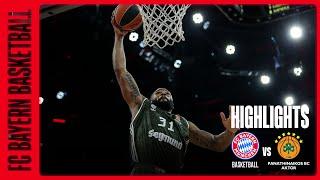 FC Bayern München Highlights | FCBB - Panathinaikos 69:80 | EL 24/25 | 18. Spieltag