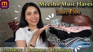 Meesho Fashion Finds | Starts At ₹121 | Jewellery,Handbag,Bottoms,Shirt | Latest Meesho Haul