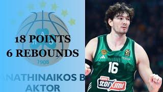 Cedi Osman Highlights 18 Pts, 6 Rebs vs. Olympiacos 24/25 Season