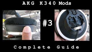 Cup Sealing and Velour Pads | AKG K340 Mods #3