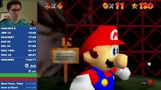 Clint Stevens - Mario 64 speedruns [July 18, 2022]