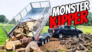 Mein neuer RIESEN-KIPPER! | Fetter Auftritt mit 3 Achsen! | Temared Tipper 4020/3c | Mr. Moto