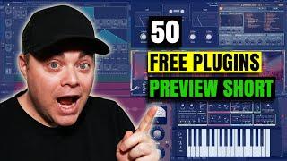 50 Free VST Plugin Preview #Shorts