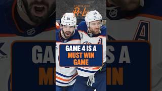This is a MUST WIN Game for the Edmonton Oilers #stanleycup #oilersnation #nhlplayoffs