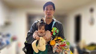 Stay At Home Dad Baby Routine Hyperlapse | Kopino Family On The Move