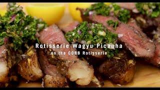 Picanha van het spit met zelfgemaakte Chimicurri, recept van Chef Reuben Riffel