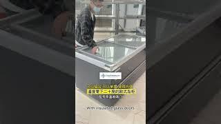 Horizontal island cabinet  island cabinet   freezer cabinet  commercial super equipment