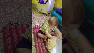 cute baby play for atta #shorts #babyvideos #babyvlogs #cutebaby