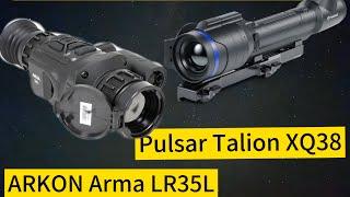 Тест тепловизионных прицелов Arkon Arma LR35 L и Pulsar Talion XQ38 в жестких погодных условиях