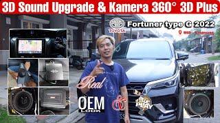 Toyota Fortuner type G 2022 | 3D Sound upgrade & kamera 360° 3D Plus | BSD - Tangerang