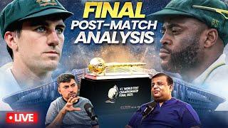 AUS vs SA WTC Finals 2025 | Live  Post Match Analysis | P Cummins vs Temba Bavuma