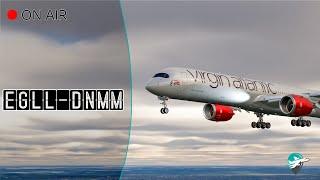 A flying beauty | Virgin Atlantic | Airbus A35K | VATSIM | MSFS | Livestream