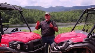 2017 Honda Pioneer 1000 EPS vs. Kawasaki Mule Pro-FX EPS