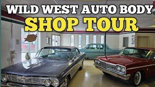 Shop tour at Wild West Auto Body in Langham sk