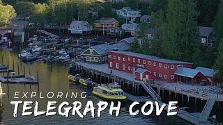 Exploring TELEGRAPH COVE Resort on Vancouver Island | A Walk Along the Pier