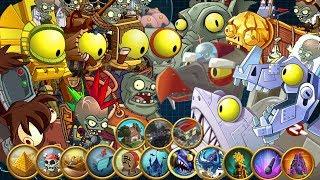 Plants vs. Zombies 2 - All Boss Battles (includes Chinese ver. exclusives) - 60 FPS