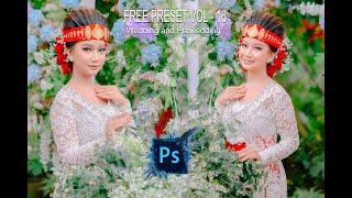 FREE PRESET PHOTOSHOP VOL-16  Wedding and Prewedding