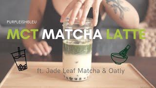 Matcha Latte ft. Oatly | But Make it Bulletproof (MCT oil)