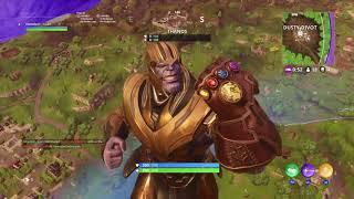 Fortnite:The power of THANOS (no talking)