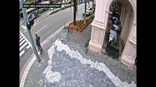 WEB EXTRA: Second CCTV Camera Angle Of Carlos Gimenez Jr. During Slapping Incident With Miami Commis