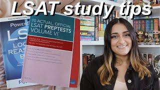 HOW TO STUDY FOR THE LSAT \\ self-study tips and how i increased my score by 20 points!