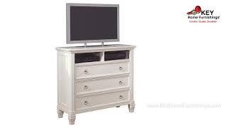 Ashley Prentice Media Chest B672-39 | KEY Home