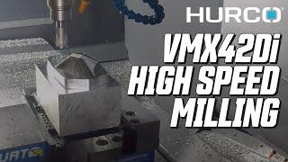 Hurco VMX42Di Direct Drive CNC Machine Cutting