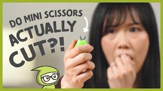 TINY Portable Scissors from Japan! | JetPens Tries Mini Stationery: Part 2