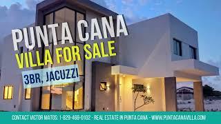 Cap Cana villa for sale Three bedroom. US$415,000 - Real Estate Punta Cana, D.R.