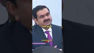 The Incredible Rise  Of Adani | Gautam Adani #shorts #motivation