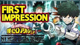 My Hero Ultra Rumble - First Impression Gameplay