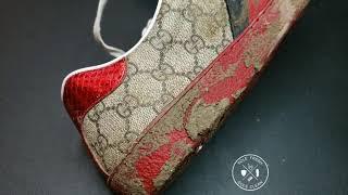 How To Clean Gucci Ace GG Supreme Sole Fresh Sole Clean