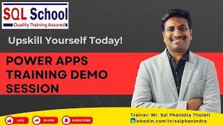 Power Apps Trainings from SQL School