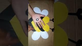 How to make bee with Computer sheet by Multi Creation Ideas#Mini#Honeybee#Tiny#Crafts#Shorts#Viral