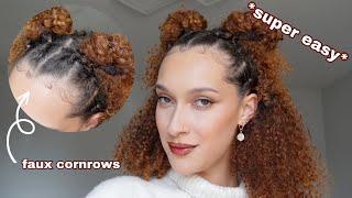 EASY CURLY HAIRSTYLE TUTORIAL