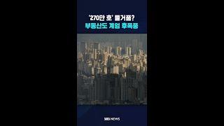 '270만 호' 물거품? 부동산도 계엄 후폭풍 #shorts