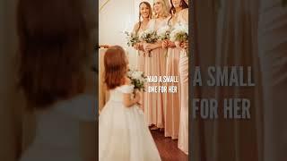 My 6 Year Old Played A HUGE Role In Our Wedding  #shorts #wedding #vlog #family