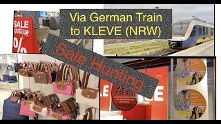 Traveling from Duesseldorf to Kleve via Train