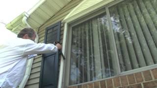 Perfect Shutters, inc. Vinyl Shutters Installation Instructions