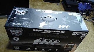 Costco Night Owl CAM-AHD10-8 1080P Home Security Camera System