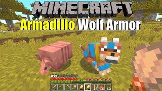 Minecraft Survival - Armadillo and Wolf Armor (Survive & Thrive 2024) - Ep 6