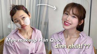 Bí kíp thăng hạng nhan sắc!!! Học makeup chuẩn Hàn cùng cô giáo Flora (cô bé nói chậm) ⊹ ࣪ ˖