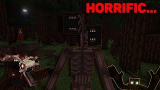 Surviving 90+ Horror Mods in Minecraft HARDCORE