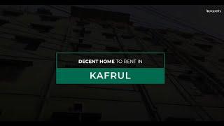 Decent 850 Sq. Ft. Flat in Kafrul | Flat for Rent in Dhaka